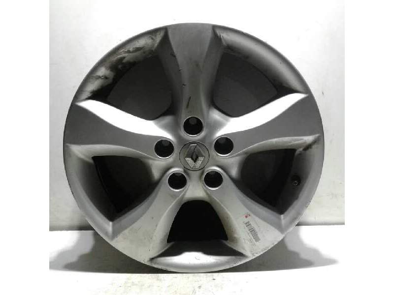 Recambio de llanta aluminio para renault koleos 2.0 dci diesel fap referencia OEM IAM 17-5-TORNILLOS ET40 