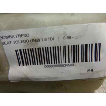 Recambio de bomba freno para seat toledo (1m2) 1.9 tdi referencia OEM IAM   