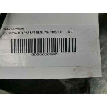 Recambio de caja cambios para volkswagen passat berlina (3b2) 1.8 referencia OEM IAM DHZ  28496