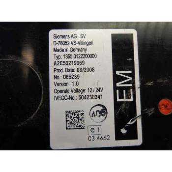 Recambio de unidad de control para iveco stralis 450 referencia OEM IAM   