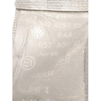 Recambio de cinturon seguridad trasero derecho para volkswagen golf v (1k1) 2.0 tdi referencia OEM IAM 1K6857806D  