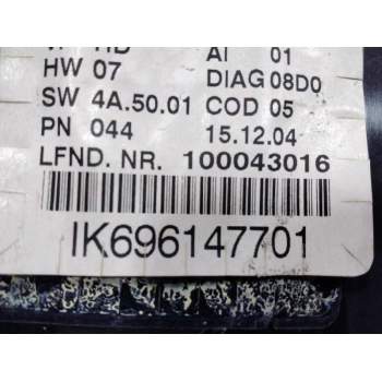 Recambio de cuadro instrumentos para bmw serie 1 berlina (e81/e87) 118d referencia OEM IAM IK696147701  