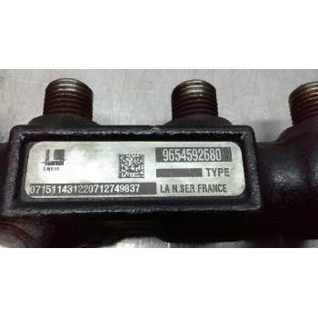 Recambio de rampa inyectora para citroën c3 hdi 70 furio referencia OEM IAM 9654592680  
