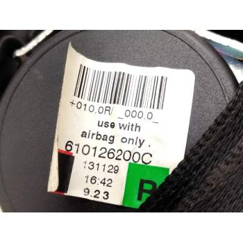 Recambio de cinturon seguridad delantero derecho para bmw serie 5 lim. (f10) 520d referencia OEM IAM 610126200C  