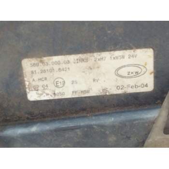 Recambio de faro izquierdo para man tg 360 a referencia OEM IAM 81251016421  