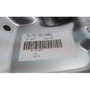 Recambio de elevalunas delantero derecho para fiat idea (135) 1.9 multijet active plus referencia OEM IAM 00517348650  