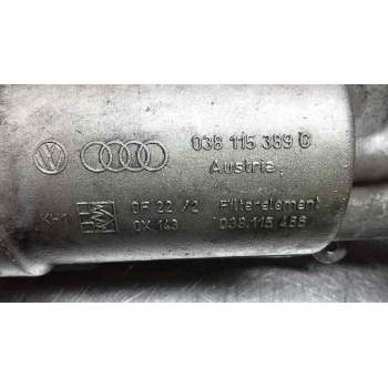 Recambio de soporte filtro aceite para volkswagen passat variant (3b6) trendline referencia OEM IAM 038115389C  