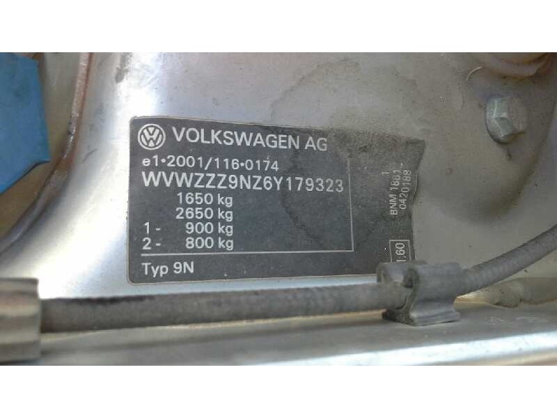 volkswagen polo (9n3) del año 2006