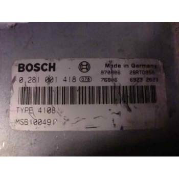 Recambio de centralita motor uce para mg serie 400 (rt) referencia OEM IAM 0281001418 MSB100491 28RTD956