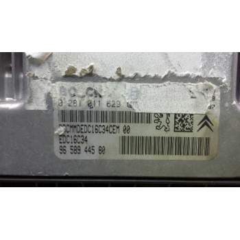 Recambio de centralita motor uce para citroën c4 coupe vts referencia OEM IAM 0281011629 9658944580 EDC16C34