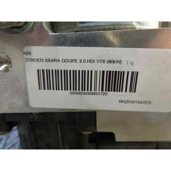 Recambio de abs para citroën xsara coupe 2.0 hdi vts (80kw) referencia OEM IAM 454153  
