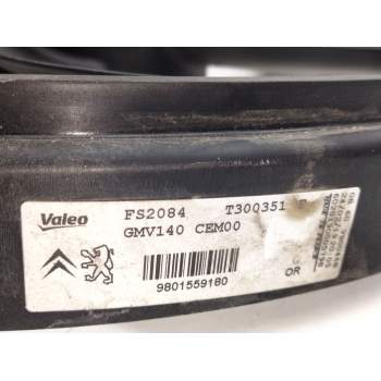 Recambio de electroventilador para citroën c4 cactus referencia OEM IAM 9801559180  