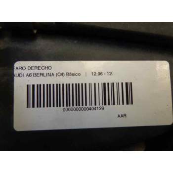Recambio de faro derecho para audi a6 berlina (c4) 2.3 referencia OEM IAM   