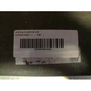 Recambio de centralita motor uce para citroën saxo 1.1 referencia OEM IAM 0261204788 304 36664