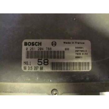Recambio de centralita motor uce para citroën saxo 1.1 referencia OEM IAM 0261204788 304 36664