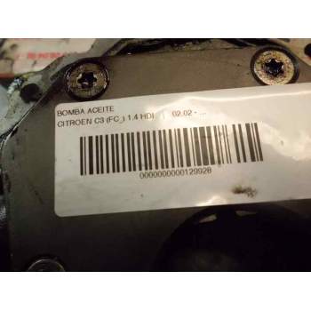Recambio de bomba aceite para citroën c3 1.4 hdi referencia OEM IAM   