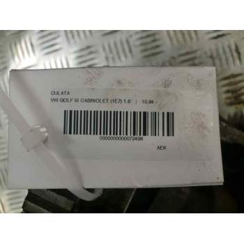 Recambio de culata para volkswagen golf iii cabrio (1e7) 1.6 referencia OEM IAM 0499103373C  36962