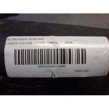 Recambio de retrovisor derecho para lancia y10 1.0 cat referencia OEM IAM   
