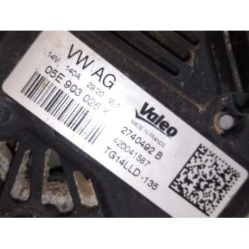 Recambio de alternador para volkswagen t-cross (c11, d31) 1.0 tsi referencia OEM IAM 05E903026  