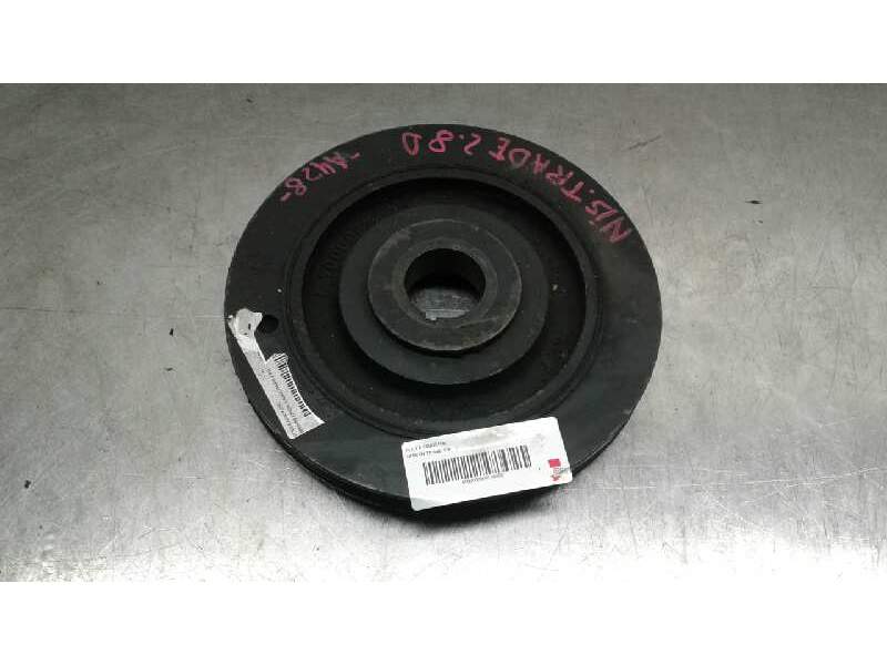 Recambio de polea cigueñal para nissan trade 2.8 referencia OEM IAM   