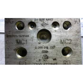 Recambio de centralita abs para renault megane ii berlina 5p 1.6 16v referencia OEM IAM   37780
