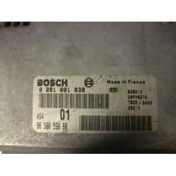 Recambio de centralita motor uce para citroën saxo 1.5 diesel referencia OEM IAM 0281001839 9630059880 28FM0279