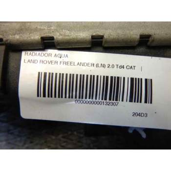 Recambio de radiador agua para land rover freelander (ln) 2.0 td4 cat referencia OEM IAM   