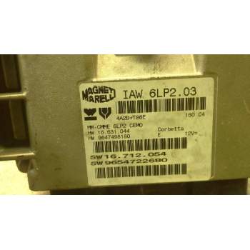 Recambio de centralita motor uce para peugeot 206 berlina xs clim referencia OEM IAM 9654722680 IAW6LP203 16712054