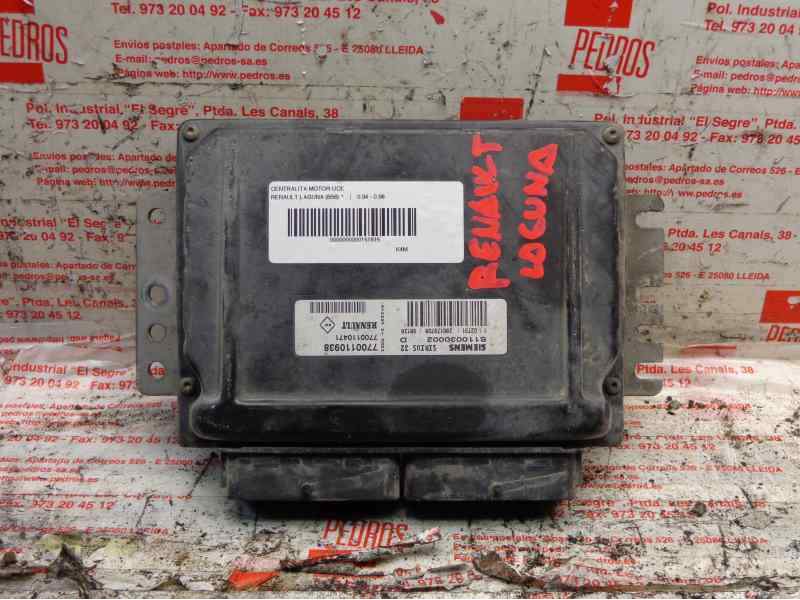 Recambio de centralita motor uce para renault laguna (b56) 1.6 referencia OEM IAM S110030002 7700110471 7700110938