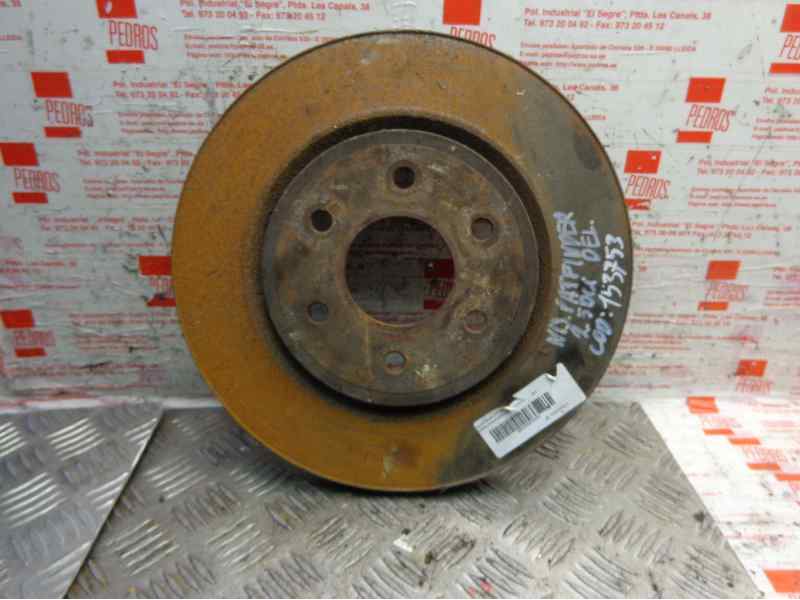 Recambio de disco freno delantero para nissan pathfinder (r51) 2.5 dci le referencia OEM IAM 402065X00A  