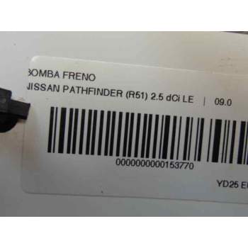 Recambio de bomba freno para nissan pathfinder (r51) 2.5 dci le referencia OEM IAM 460104X026  