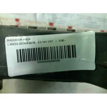 Recambio de radiador agua para lancia dedra berl. 2.0 16v cat referencia OEM IAM   43632