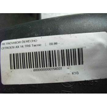 Recambio de retrovisor derecho para citroën ax 14 trs tecnic referencia OEM IAM   