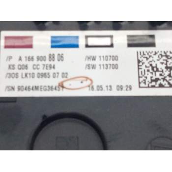 Recambio de luz interior para mercedes-benz clase m (w166) referencia OEM IAM A1669008806  