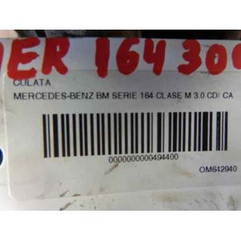 Recambio de culata para mercedes-benz clase m (w164) 3.0 cdi cat referencia OEM IAM a6420106720  