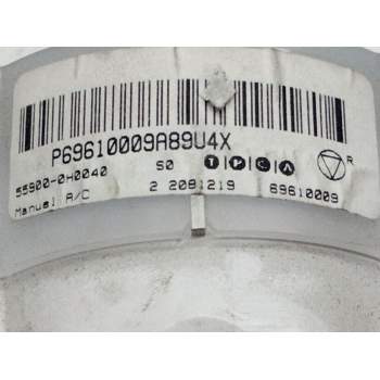 Recambio de mando calefaccion aire acondicionado para peugeot 107 1.4 hdi cat (8ht / dv4td) referencia OEM IAM P69610009A89U4X  
