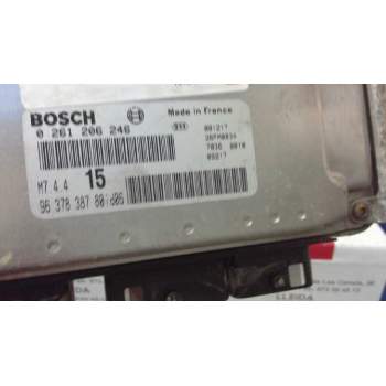 Recambio de centralita motor uce para citroën saxo 1.1 sx referencia OEM IAM 0261206246 96378387id06 26FM0834