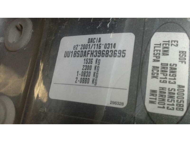 dacia sandero del año 2008