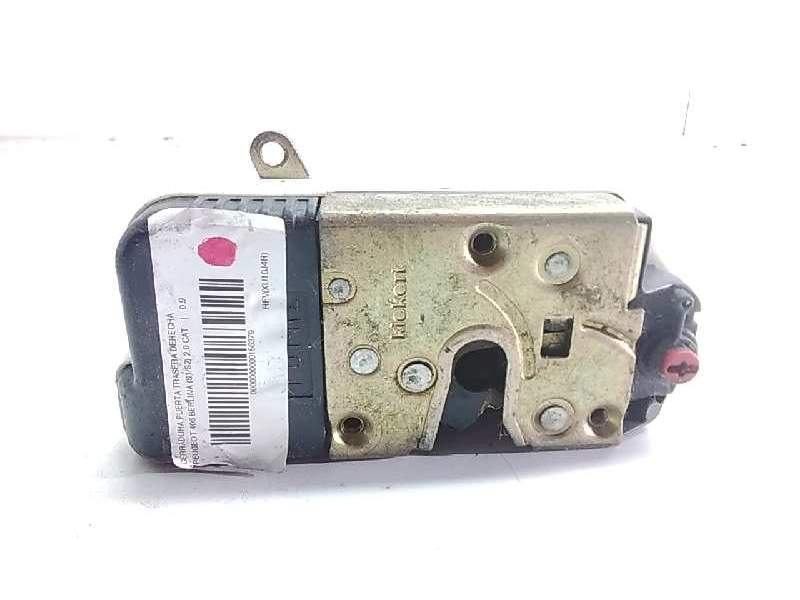 Recambio de cerradura puerta trasera derecha para peugeot 406 berlina (s1/s2) 2.0 cat referencia OEM IAM   
