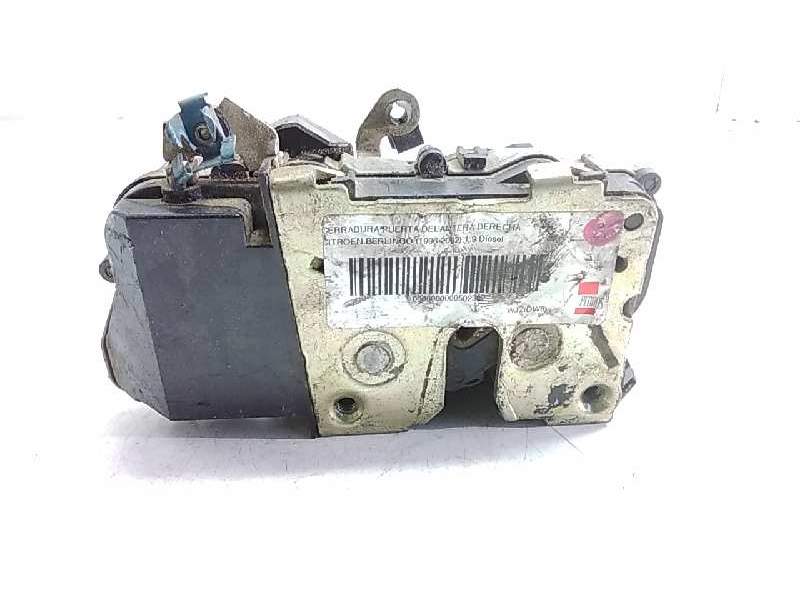 Recambio de cerradura puerta delantera derecha para citroën berlingo 1.9 diesel referencia OEM IAM   
