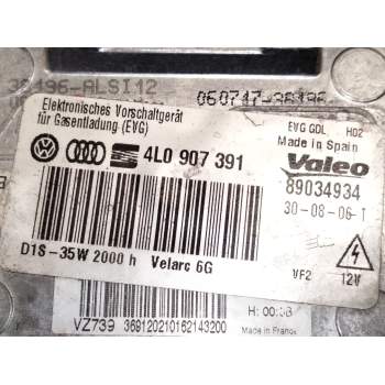 Recambio de centralita faros xenon para audi q7 (4lb) 3.0 tdi quattro referencia OEM IAM 4L0907391  