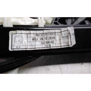 Recambio de elevalunas trasero derecho para skoda rapid active referencia OEM IAM 5JJ839462  