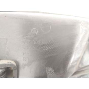 Recambio de maneta interior trasera derecha para skoda rapid active referencia OEM IAM 5JB867012  