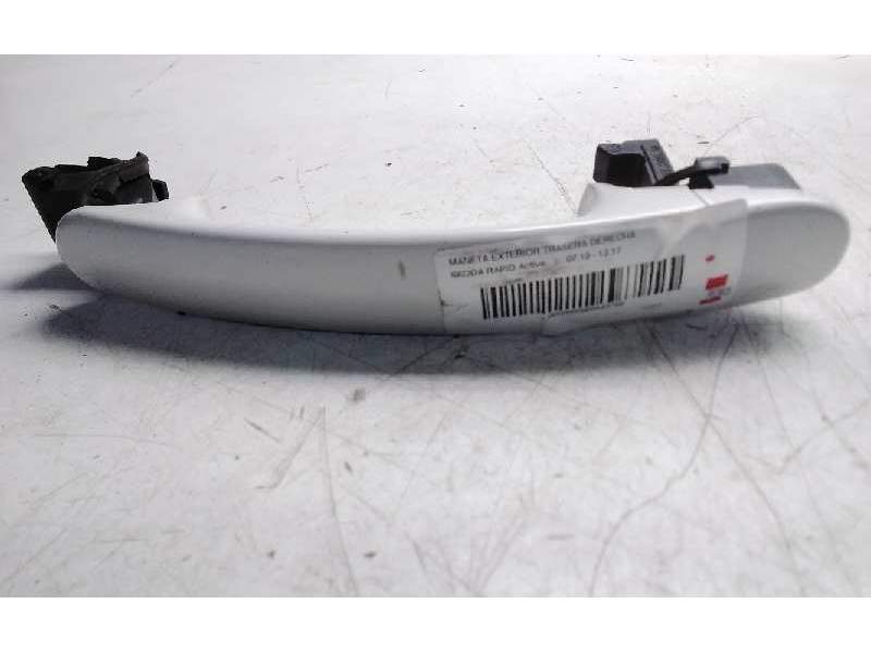 Recambio de maneta exterior trasera derecha para skoda rapid active referencia OEM IAM 5N0837205M  