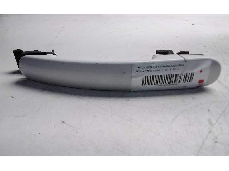 Recambio de maneta exterior trasera izquierda para skoda rapid active referencia OEM IAM 5N0837205M  