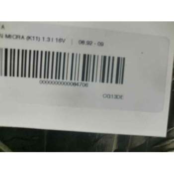 Recambio de culata para nissan micra (k11) 1.3 16v cat referencia OEM IAM 4F1UK  44567