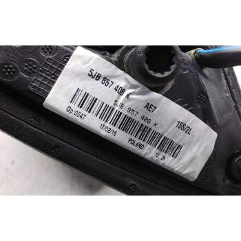 Recambio de retrovisor derecho para skoda rapid active referencia OEM IAM 5JB857408K  