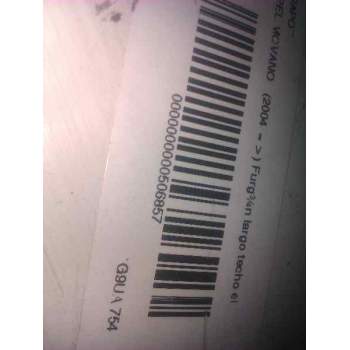 Recambio de capot para opel movano (2004 =>) 2.5 cdti cat (g9u-754 / lzm) referencia OEM IAM   