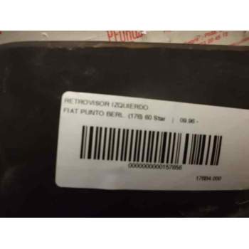 Recambio de retrovisor izquierdo para fiat punto berl. (176) 60 star referencia OEM IAM 0005895314  
