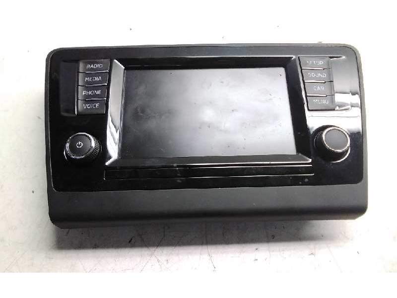 Recambio de sistema audio / radio cd para skoda rapid active referencia OEM IAM 5JA919604B  